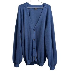 Alpaca Golf Cardigan "Retro Pro" Professional Cardigan Size XL